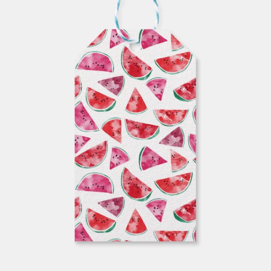 Watermeloen Dank u Gepersonaliseerd Cadeaulabel (Achterkant)