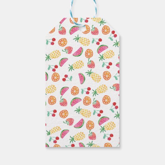 Watermeloen Dank u labels | Favoriete labels Cadeaulabel (Achterkant)