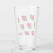 Watermeloen dia's glas (Achterkant)