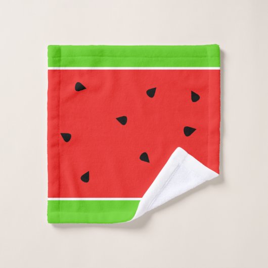 "Watermeloen" doekset Bad Handdoek (Wasdoekje)
