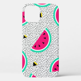 Watermeloen driehoeken: retro zomer textuur. Case-Mate iPhone case