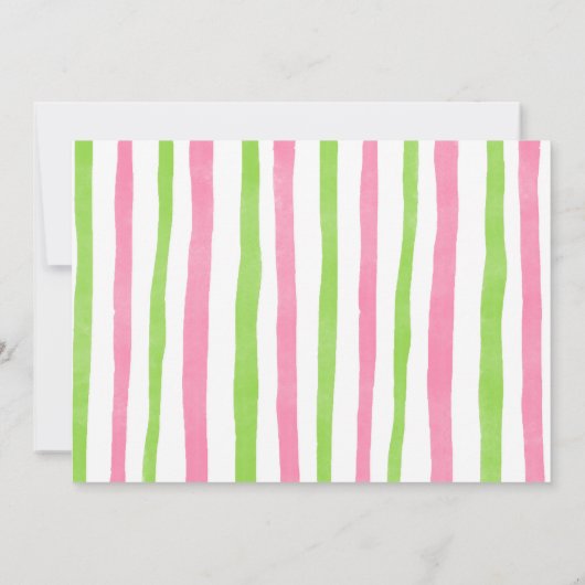 Watermeloen Een In Een Meloen 1e Verjaardag Foto Kaart (Achterkant)