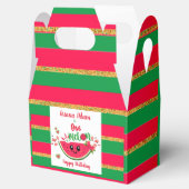 Watermeloen Een in een meloen Meisje's Eerste Verj Bedankdoosjes (Geopend)