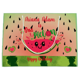 Watermeloen Een in een meloen Meisje's Eerste Verj Groot Cadeauzakje