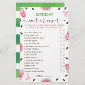 Watermeloen Een In Een Meloen Verjaardag Ooit of N (Voorkant / Achterkant)