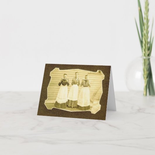 Watermeloen en Aprons Notecard Kaart (Voorkant)