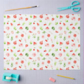 Watermeloen en Granaatappel Patroon Tissuepapier (Craft)