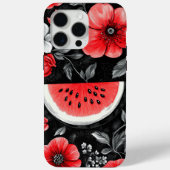 Watermeloen en papaver Case-Mate iPhone case (Achterkant)
