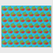 Watermeloen en Slice Cadeaupapier (Vlak)