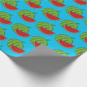 Watermeloen en Slice Cadeaupapier (Hoek)