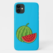 Watermeloen en Slice Case-Mate iPhone Case (Achterkant)