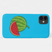 Watermeloen en Slice Case-Mate iPhone Case (Achterkant (horizontaal))