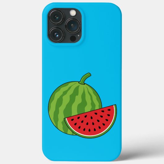 Watermeloen en Slice Case-Mate iPhone Case (Achterkant)