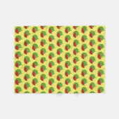Watermeloen en Slice Fleece Deken (Voorkant (Horizontaal))