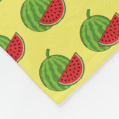 Watermeloen en Slice Fleece Deken (Hoek)