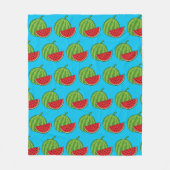 Watermeloen en Slice Fleece Deken (Voorkant)