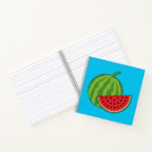Watermeloen en Slice Notitieboek (Binnen)