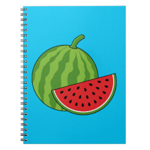 Watermeloen en Slice Notitieboek