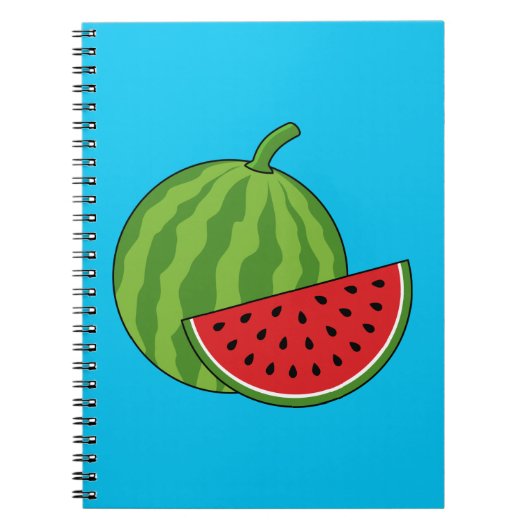 Watermeloen en Slice Notitieboek (Voorkant)