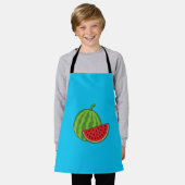Watermeloen en Slice Schort (Gedragen)