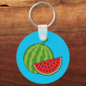 Watermeloen en Slice Sleutelhanger (Voorkant)