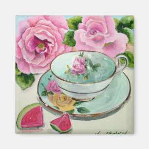 Watermeloen en Tea Magnet