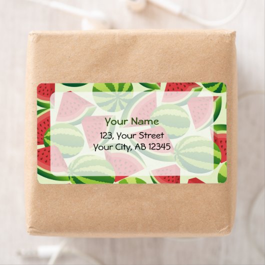 Watermeloen Etiket (Insitu)