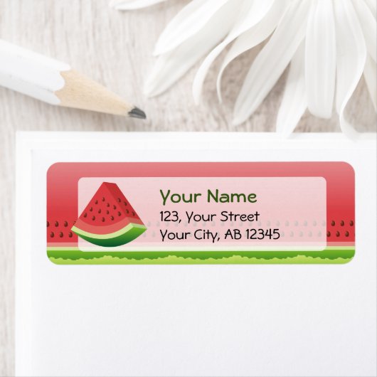 Watermeloen Etiket (Insitu)