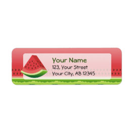 Watermeloen Etiket