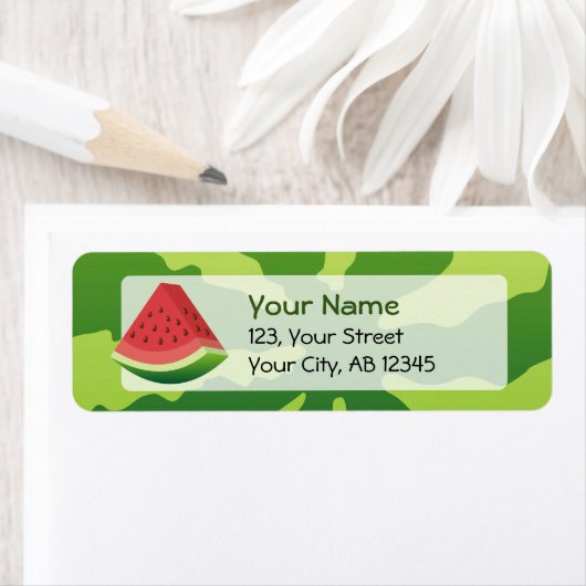 Watermeloen Etiket (Insitu)