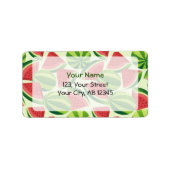 Watermeloen Etiket (Voorkant)