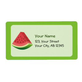 Watermeloen Etiket