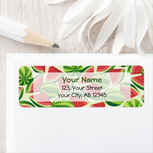 Watermeloen Etiket (Insitu)