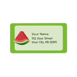 Watermeloen Etiket