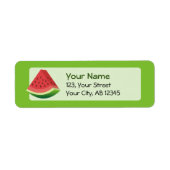 Watermeloen Etiket (Voorkant)