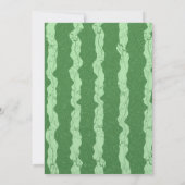 Watermeloen Fancy Quinceanera Kaart (Achterkant)