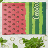 Watermeloen Flag Kitchen Towel Theedoek (Gevouwen)