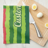 Watermeloen Flag Kitchen Towel Theedoek (Quarter Fold)