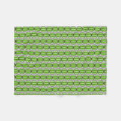 watermeloen fleece deken (Voorkant (Horizontaal))