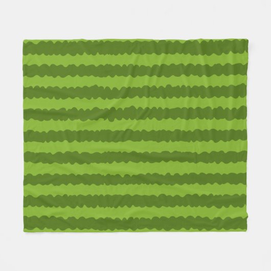 Watermeloen Fleece Deken (Voorkant (Horizontaal))
