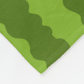Watermeloen Fleece Deken (Hoek)