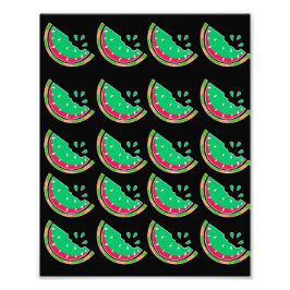 Watermeloen Foto Afdruk