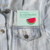 Watermeloen Fruit Collectie Knop Button (Insitu)