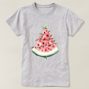 Watermeloen Fruit Verlichting T-shirt