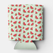 Watermeloen fruitpatroon Melon Summertime Green Blikjeskoeler (Achterkant)