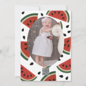 Watermeloen garen elke manier waarop je snijd het  kaart (Achterkant)