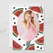 Watermeloen garen elke manier waarop je snijd het kaart (Achterkant)