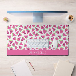 Watermeloen gepersonaliseerde voornaam bureaumat