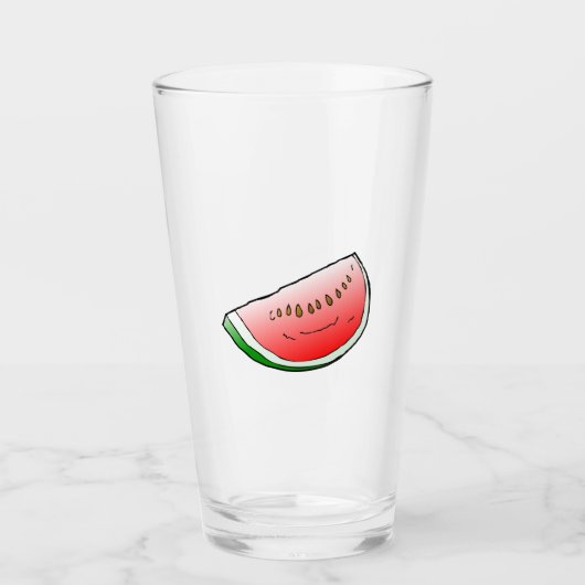 Watermeloen Glazen Tumblers (Voorkant)