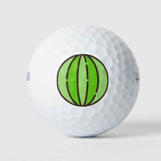 watermeloen golfballen (Voorkant)